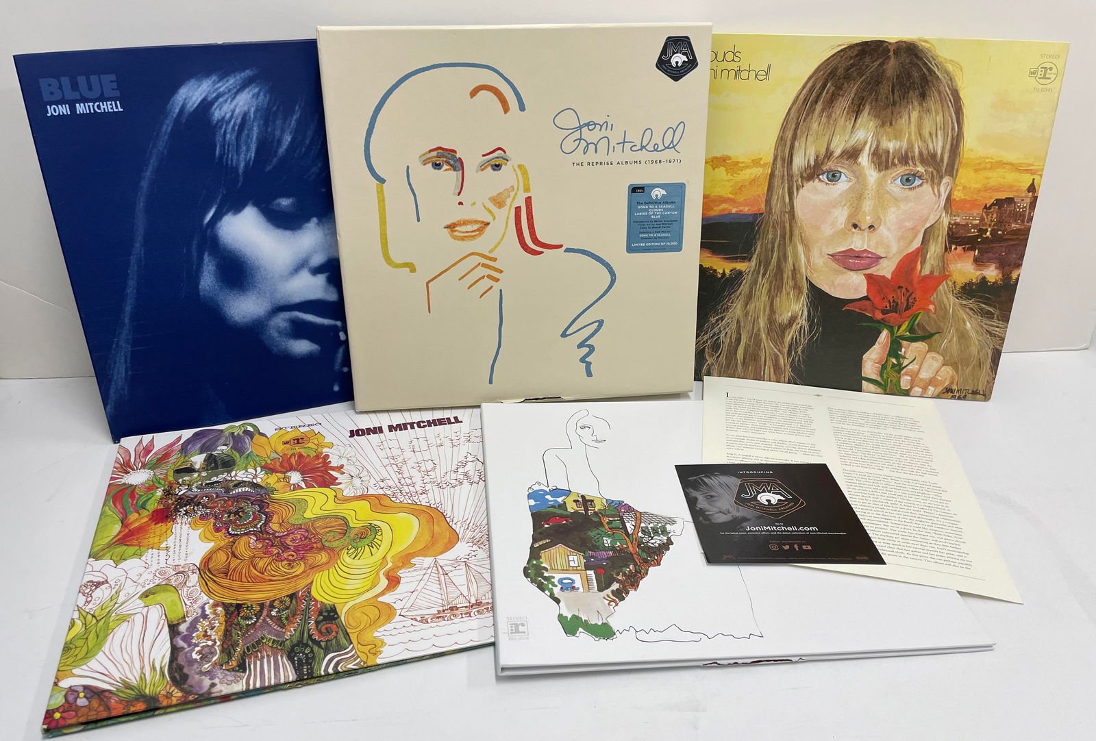 JONI MITCHELL The Reprise Albums (1968 - 1971) Lmtd Ed Box Set (1 of 9)