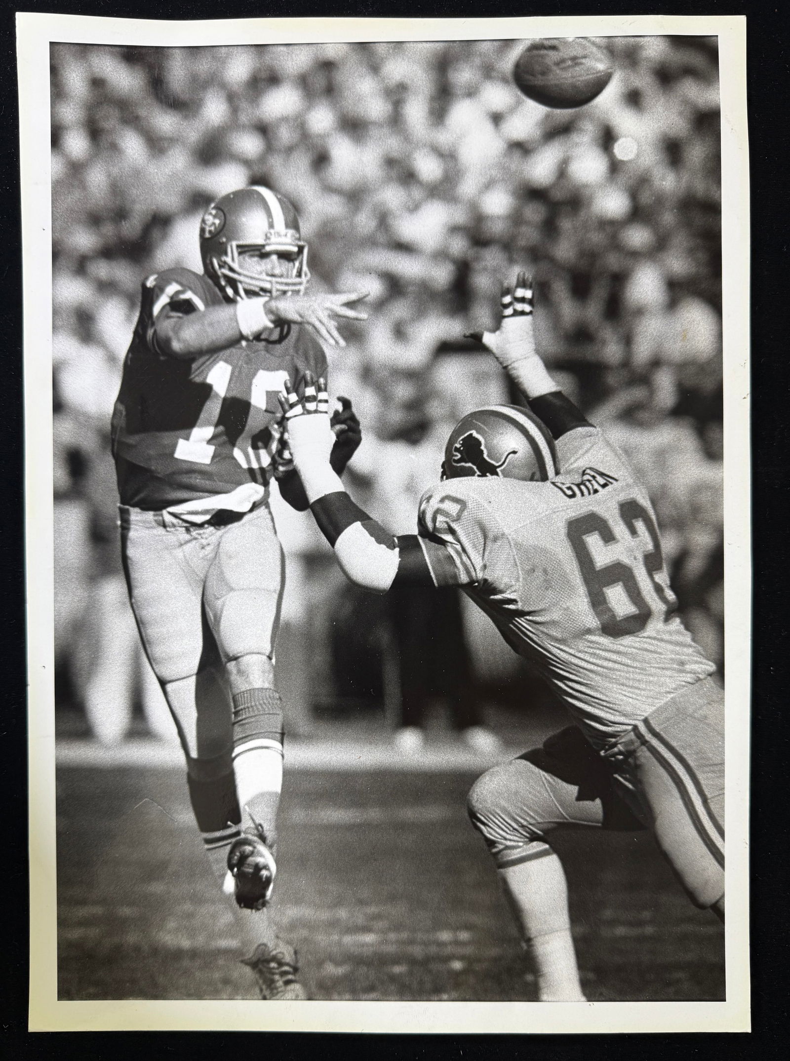 1984 Joe Montana 49ers Football Original 9.5 x 13.5" Photo - Type 1 (1 of 4)
