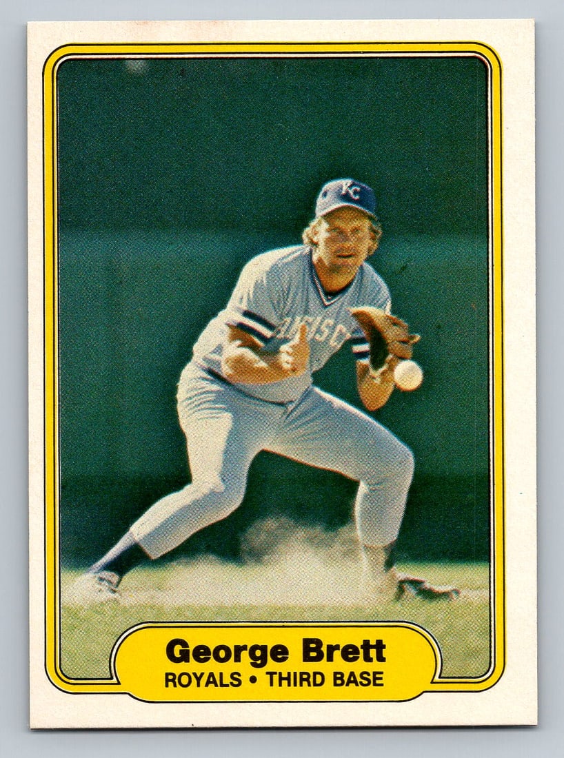 1982 Fleer George Brett Baseball Card  - MINT (1 of 2)