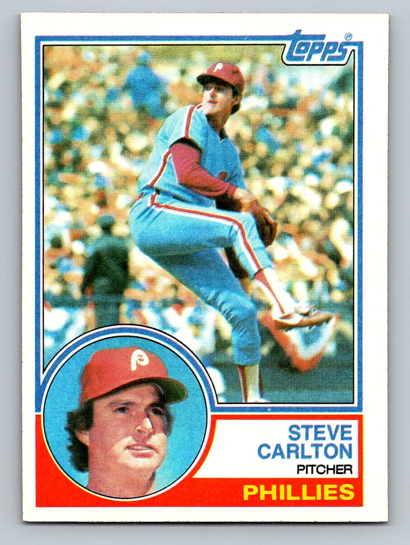 1983 Topps Steve Carlton Baseball Card  - MINT (1 of 2)