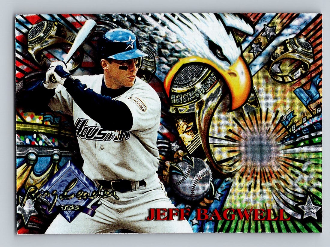 1995 Stadium Club Jeff Bagwell Ring Leaders insert Baseball Card - MINT (1 of 2)