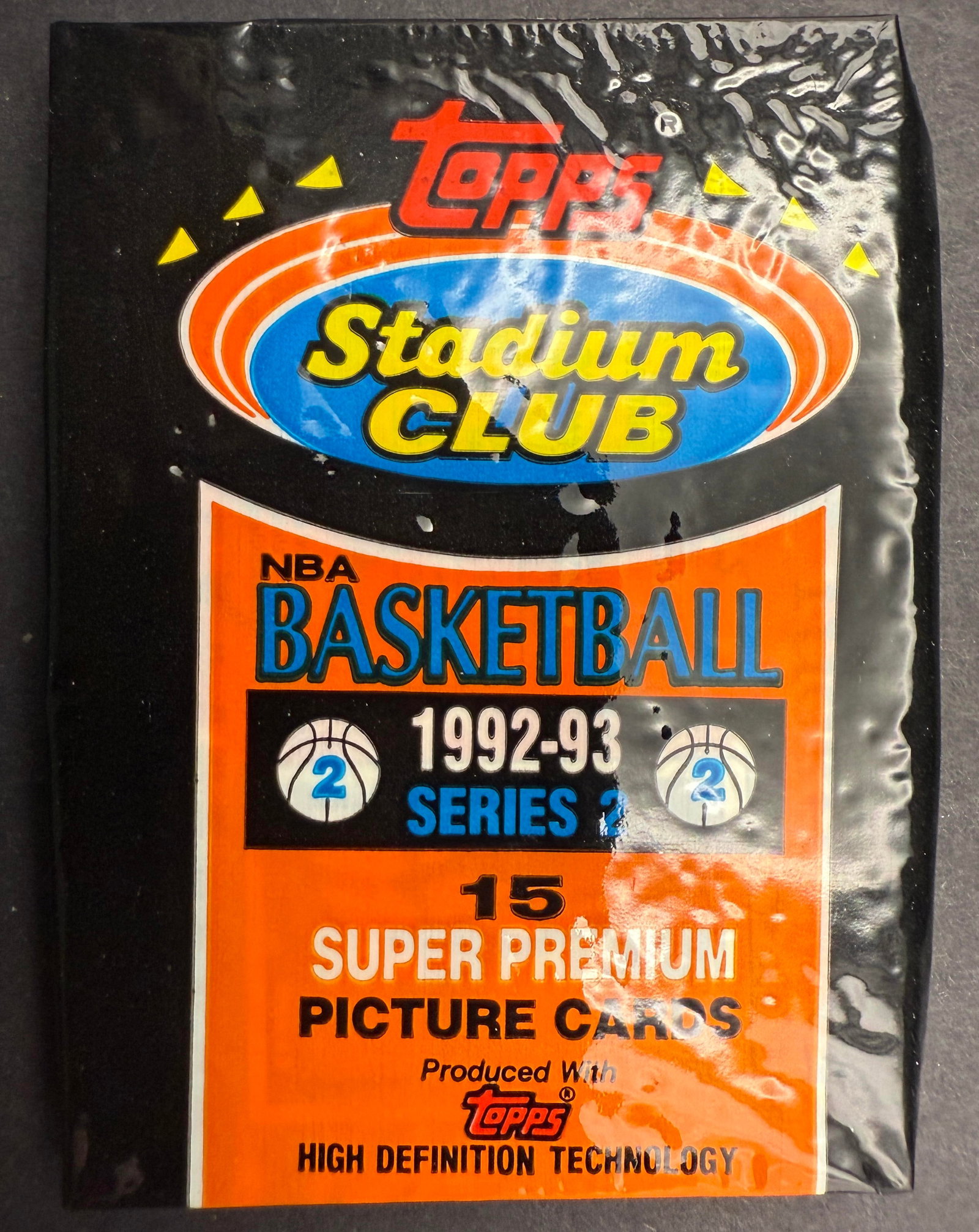 1992 Stadium Club Series 2 Basketball Card Sealed Unopened Pack - Poss Shaq Rookie: Ignore any shipping charges that you see before bidding.We have a low cost shipping option for trading cards. If you want first class shipping in an envelope, it is only $1.50. We can ship up to 3 car