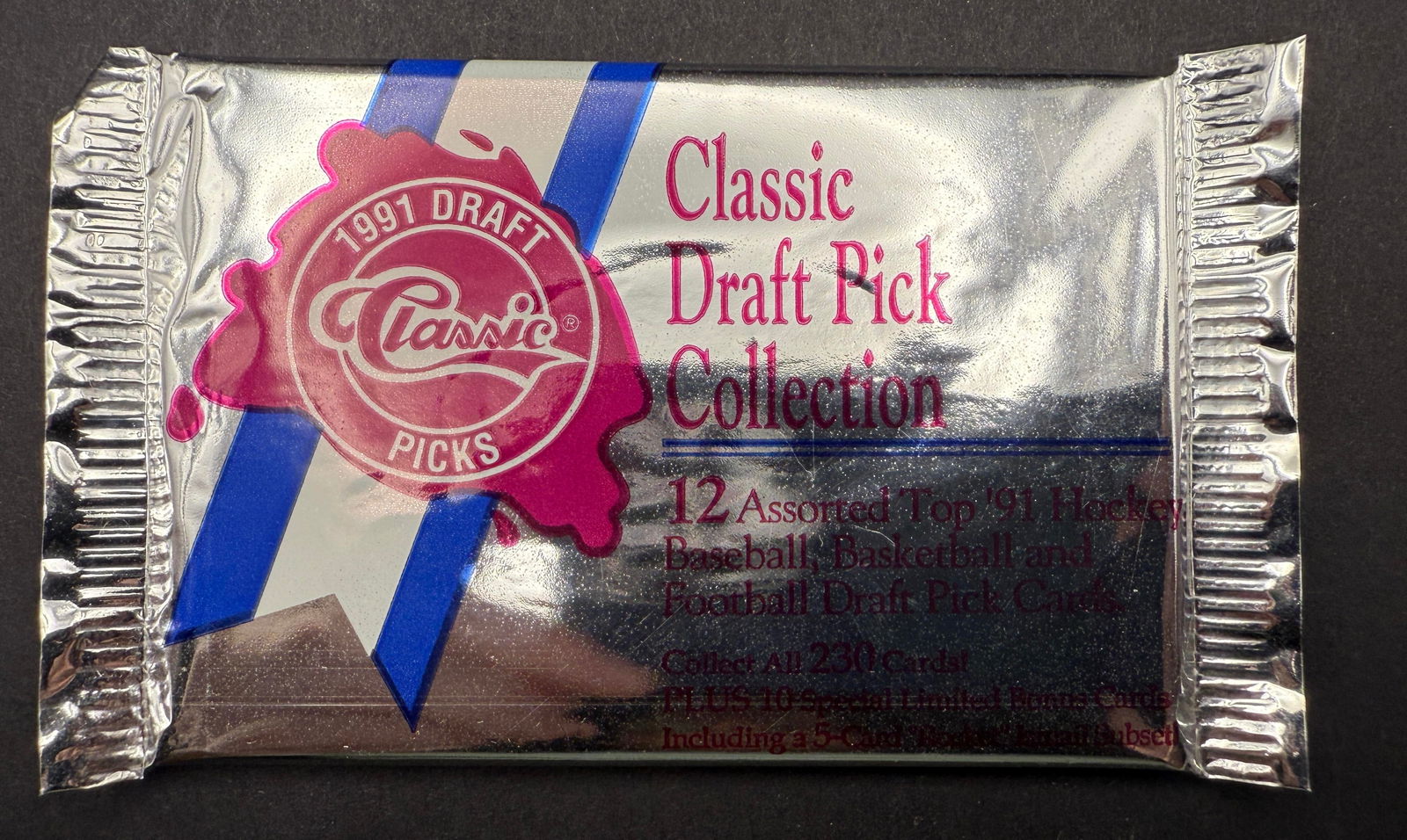 1991 Classic Draft Picks Sealed Unopened Pack - Poss Favre Rookie (1 of 2)