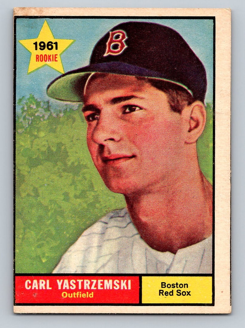 1961 Topps Carl Yastrzemski Baseball Card - VG (1 of 3)