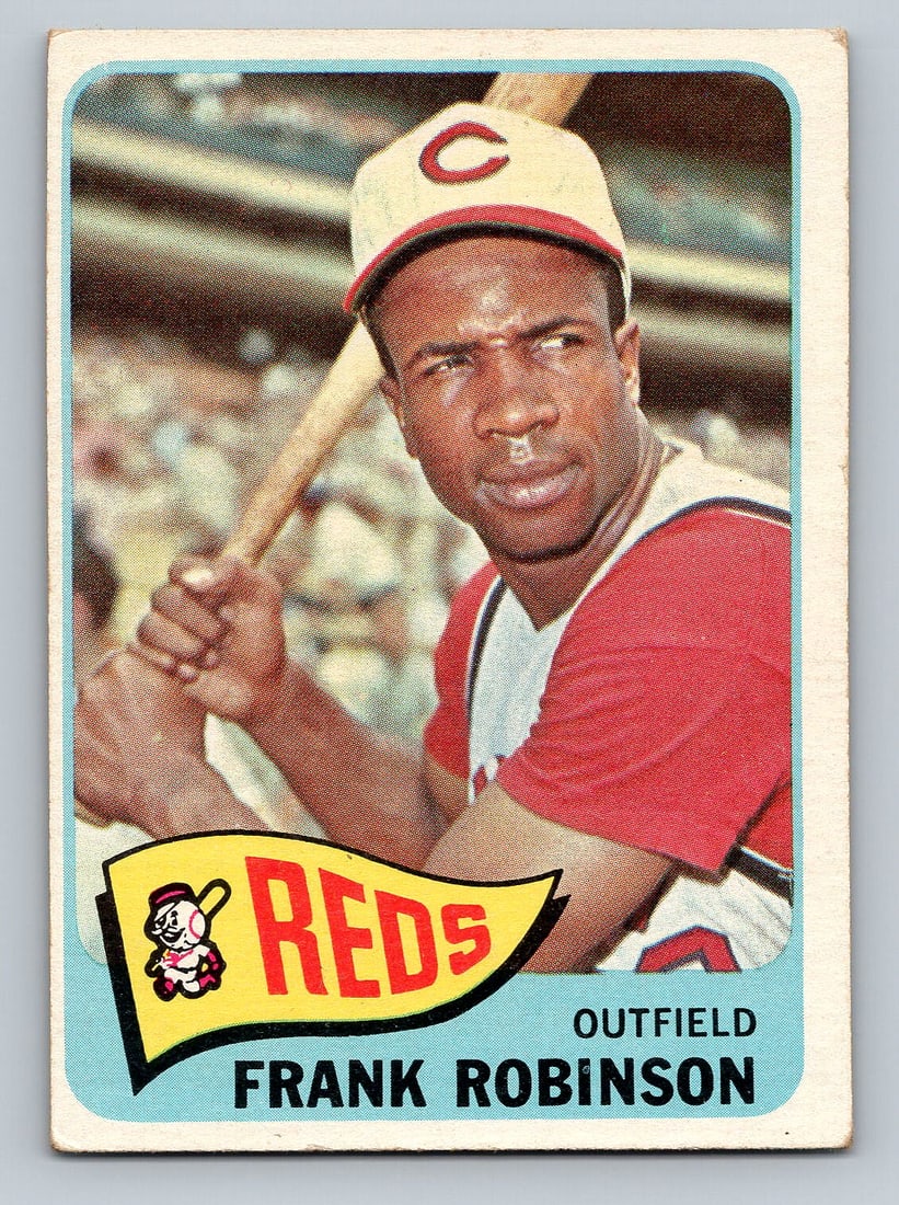 1965 Topps Frank Robinson Baseball Card - VG/EX (1 of 2)