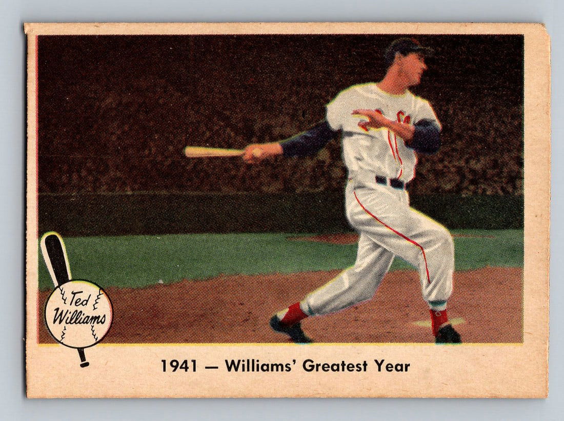 1959 Fleer #16 Ted Williams Baseball Card - Good (1 of 2)