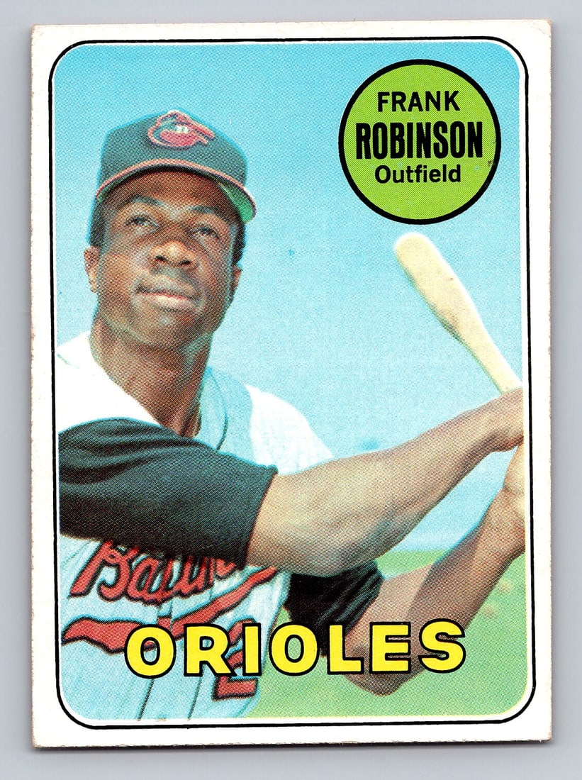 1969 Topps Frank Robinson Baseball Card - EX/MT (1 of 2)