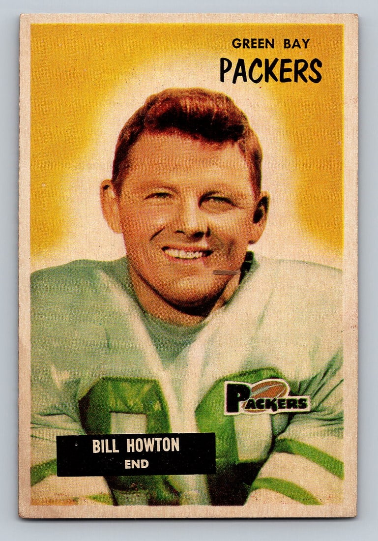 1955 Bowman Bill Howton Football Card - EX (1 of 2)