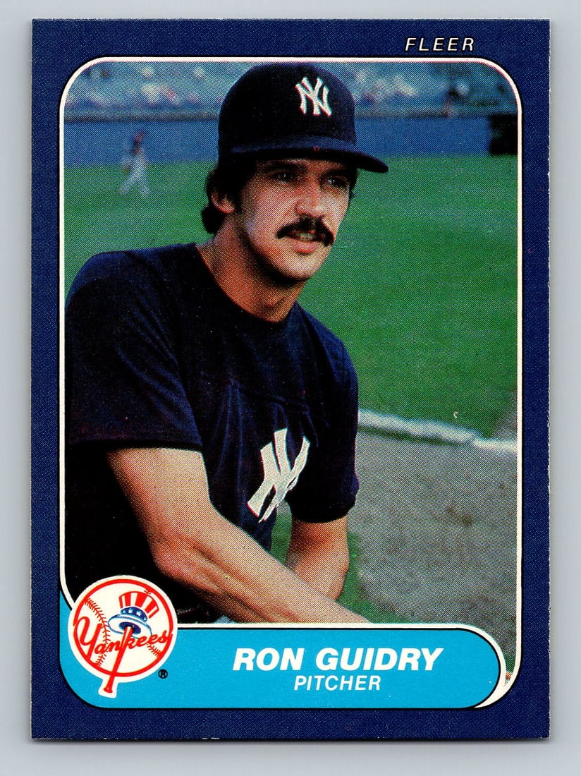 1986 Fleer Ron Guidrey Baseball Card - MINT (1 of 2)