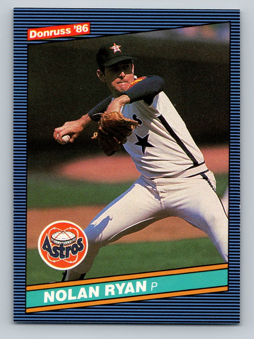 1986 Fleer Nolan Ryan Baseball Card - MINT (1 of 2)