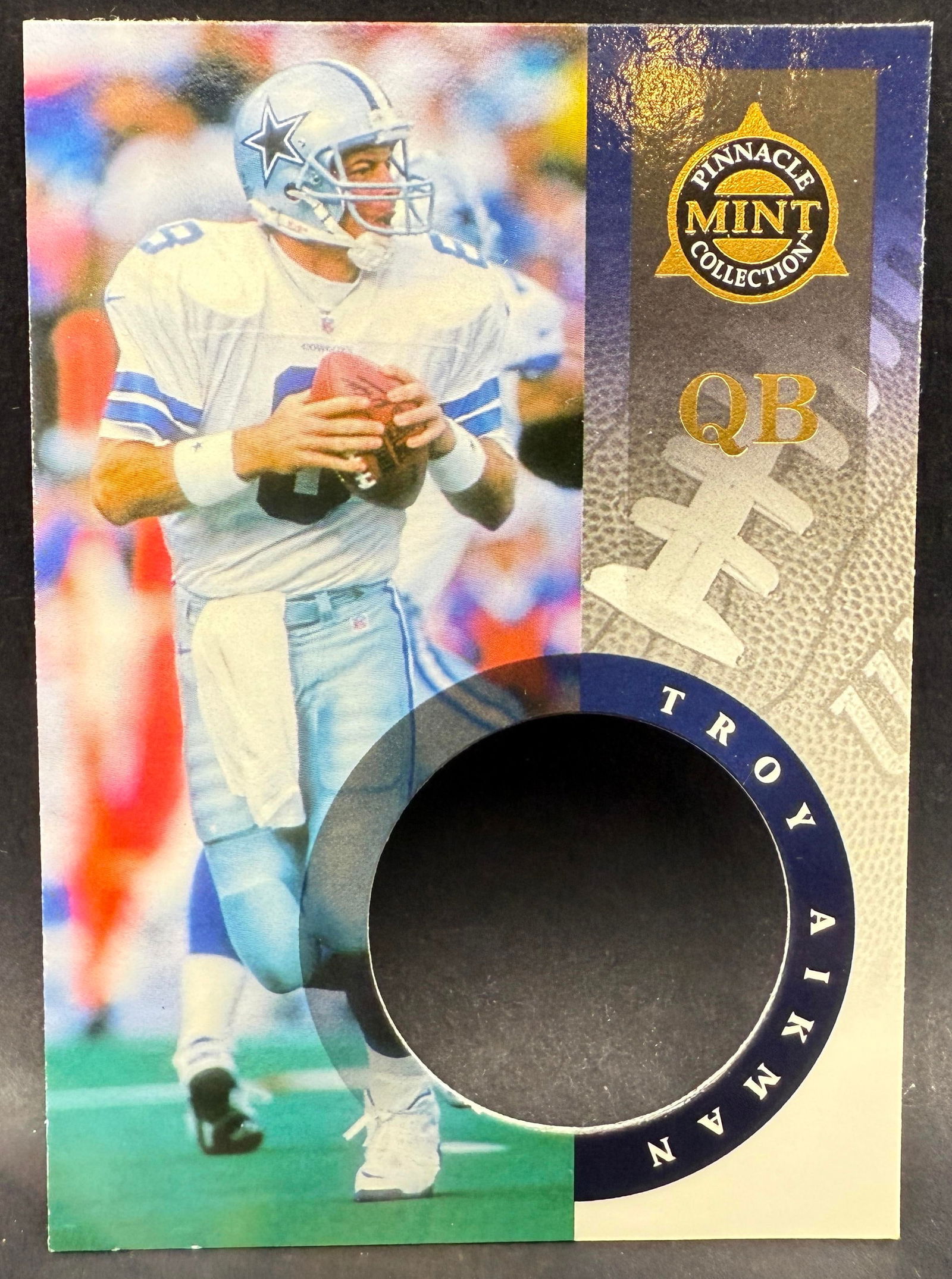 1998 Pinnacle Mint Troy Aikman Football Card - MINT (1 of 2)