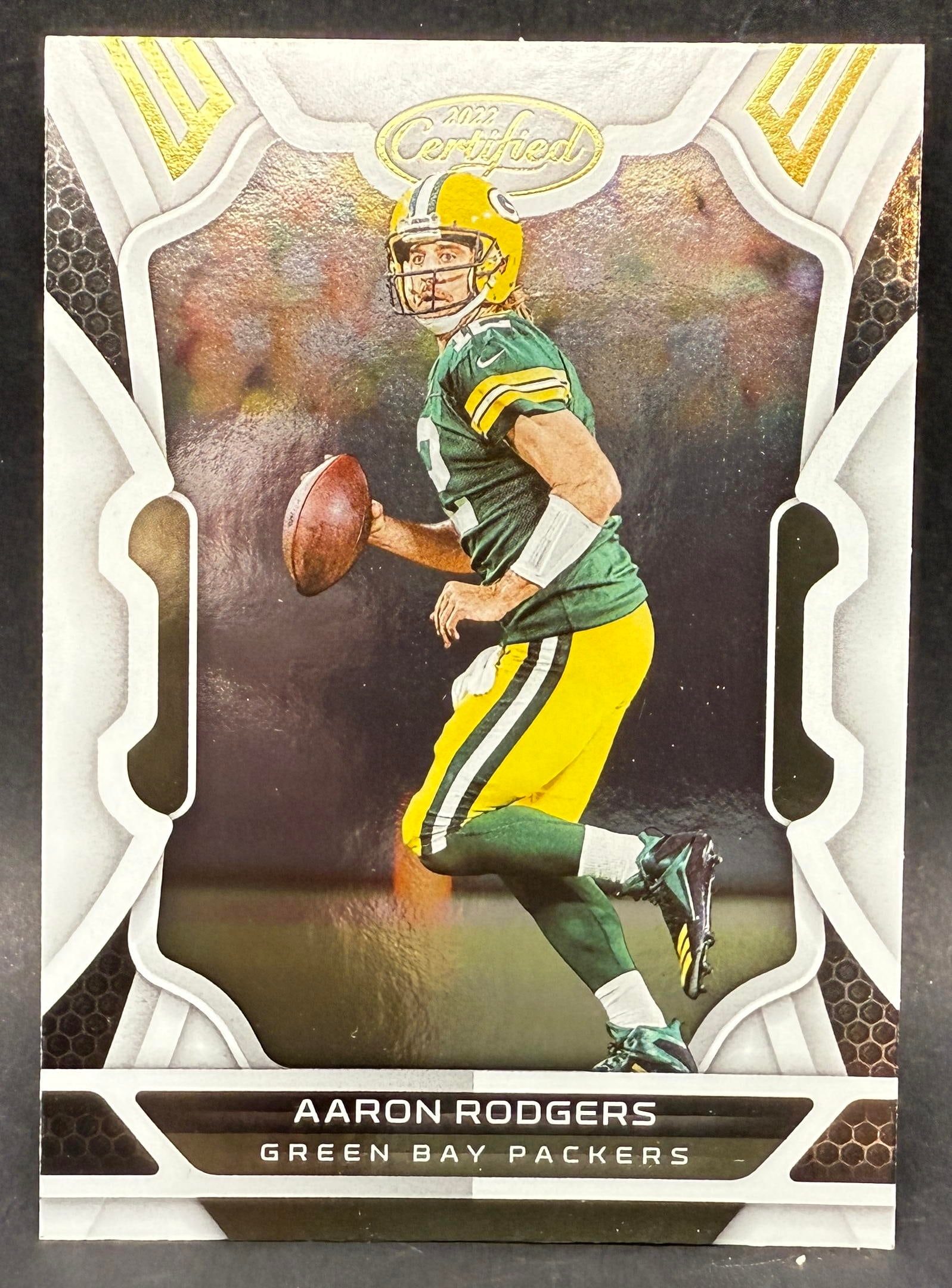 2022 Panini Certified Aaron Rodgers Football Card - MINT (1 of 2)