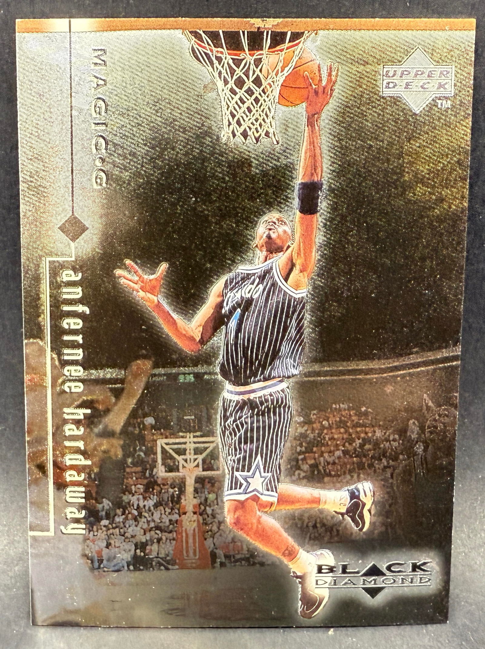 1999 Upper Deck Black Diamond Anfernee Hardaway Basketball Card - MINT (1 of 2)