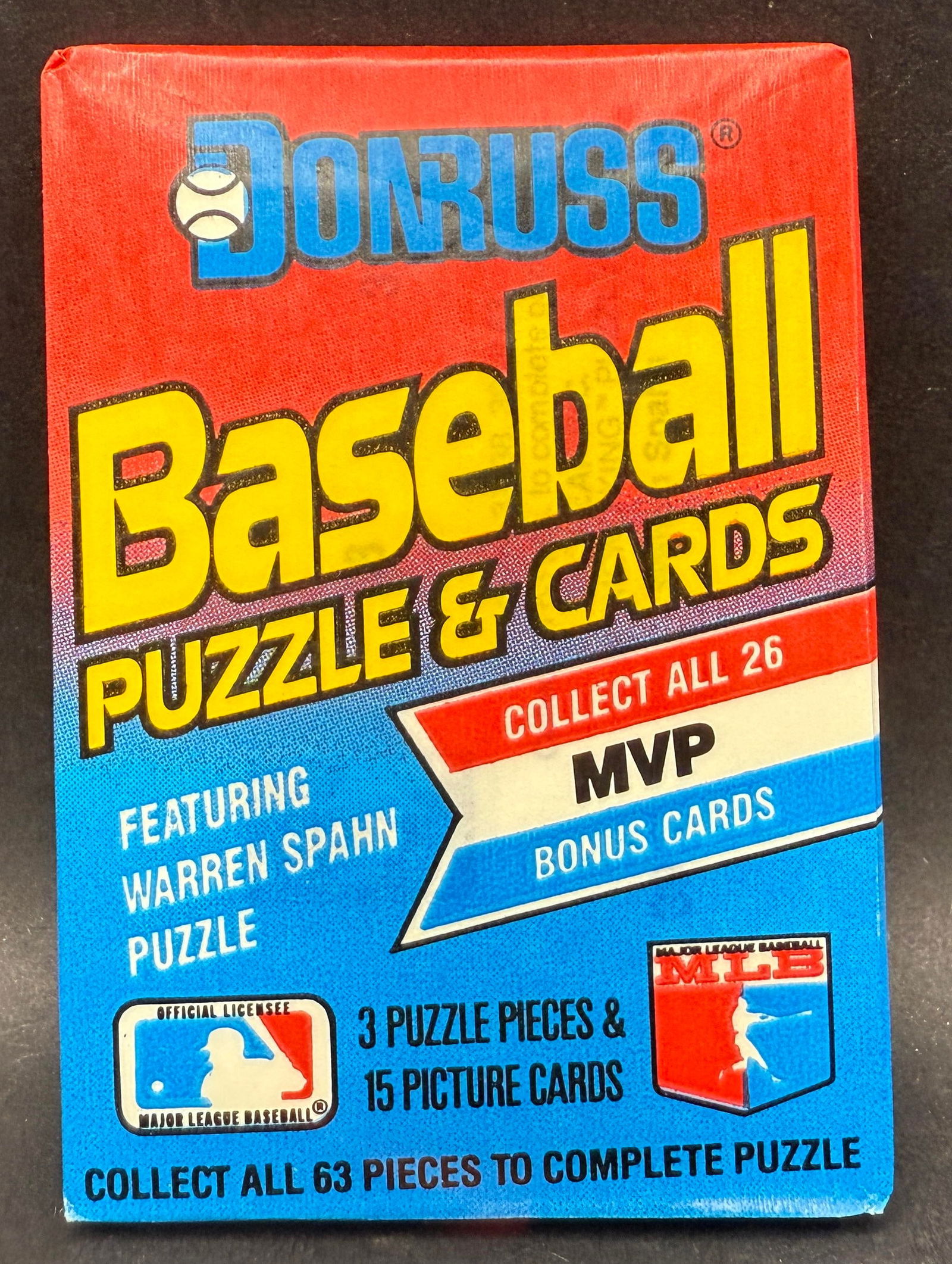1989 Donruss Baseball Card Unopened Pack - Possible Ken Griffey Rookie (1 of 2)