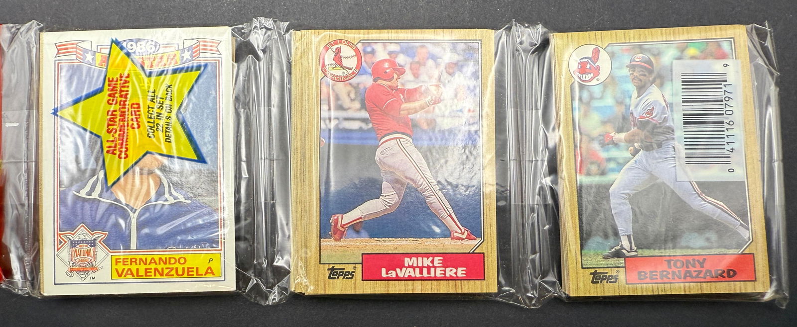 1987 Topps Baseball Rack Pack Unopened Pack - MINT (1 of 2)