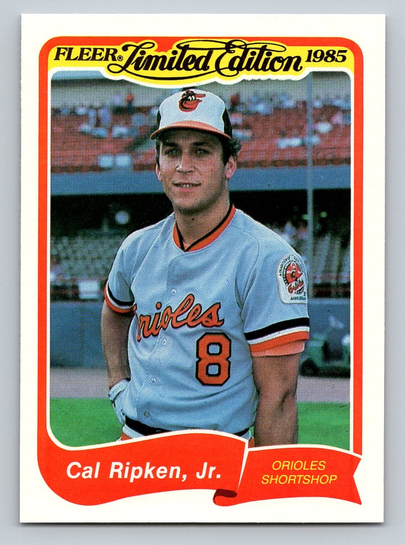 1985 Fleer Limited Edition Cal Ripken Jr Baseball Card - MINT (1 of 2)