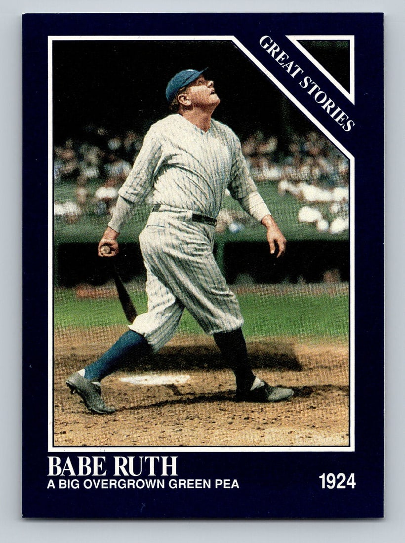 1994 Megacards Babe Ruth Colorized Baseball Card - MINT: Ignore any shipping charges that you see before bidding.We have a low cost shipping option for trading cards. If you want first class shipping in an envelope, it is only $1.50. We can ship up to 3 sta