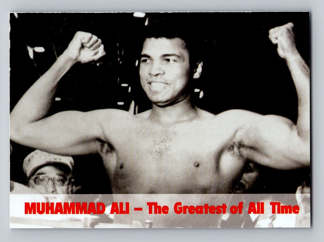 1994 Edge Muhammad Ali Boxing PROMO Card - MINT (1 of 2)