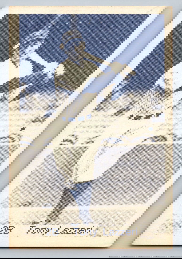 1975 TCMA Tony Lazzeri NY Yankees Baseball Card - EX (1 of 2)