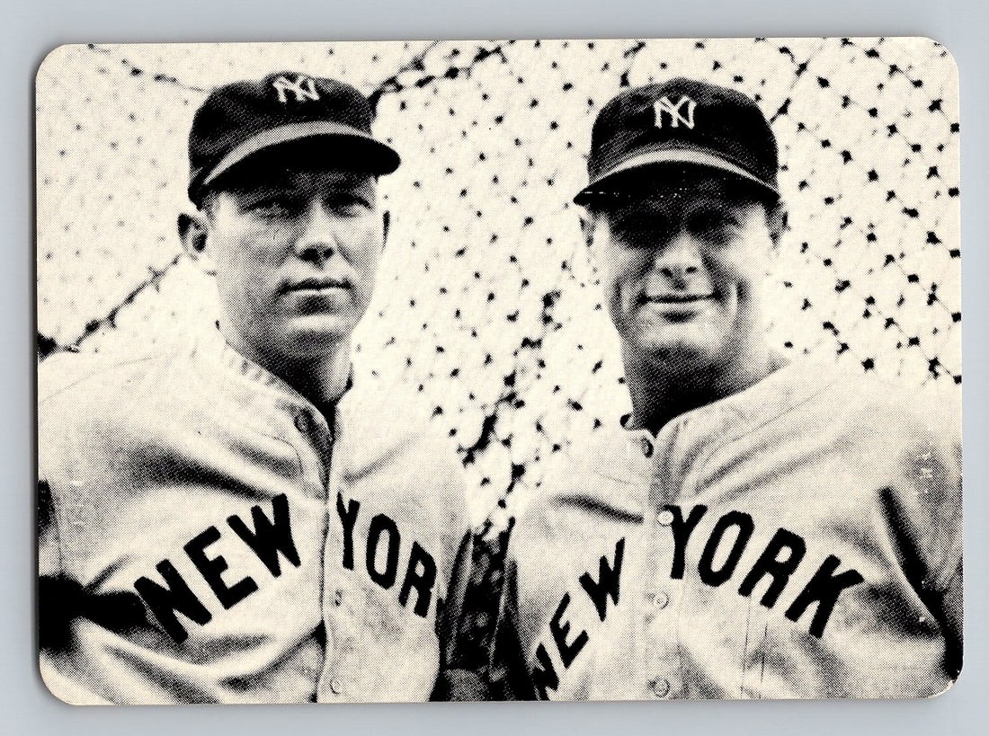 1981 San Diego Sports Show Lou Gehrig Baseball Card - MINT (1 of 2)