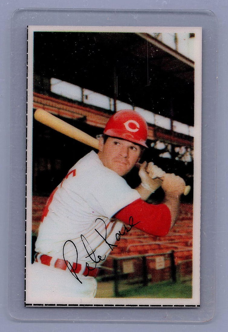 1971 Dell Baseball Stamp Pete Rose Baseball Card - Laminated (1 of 2)