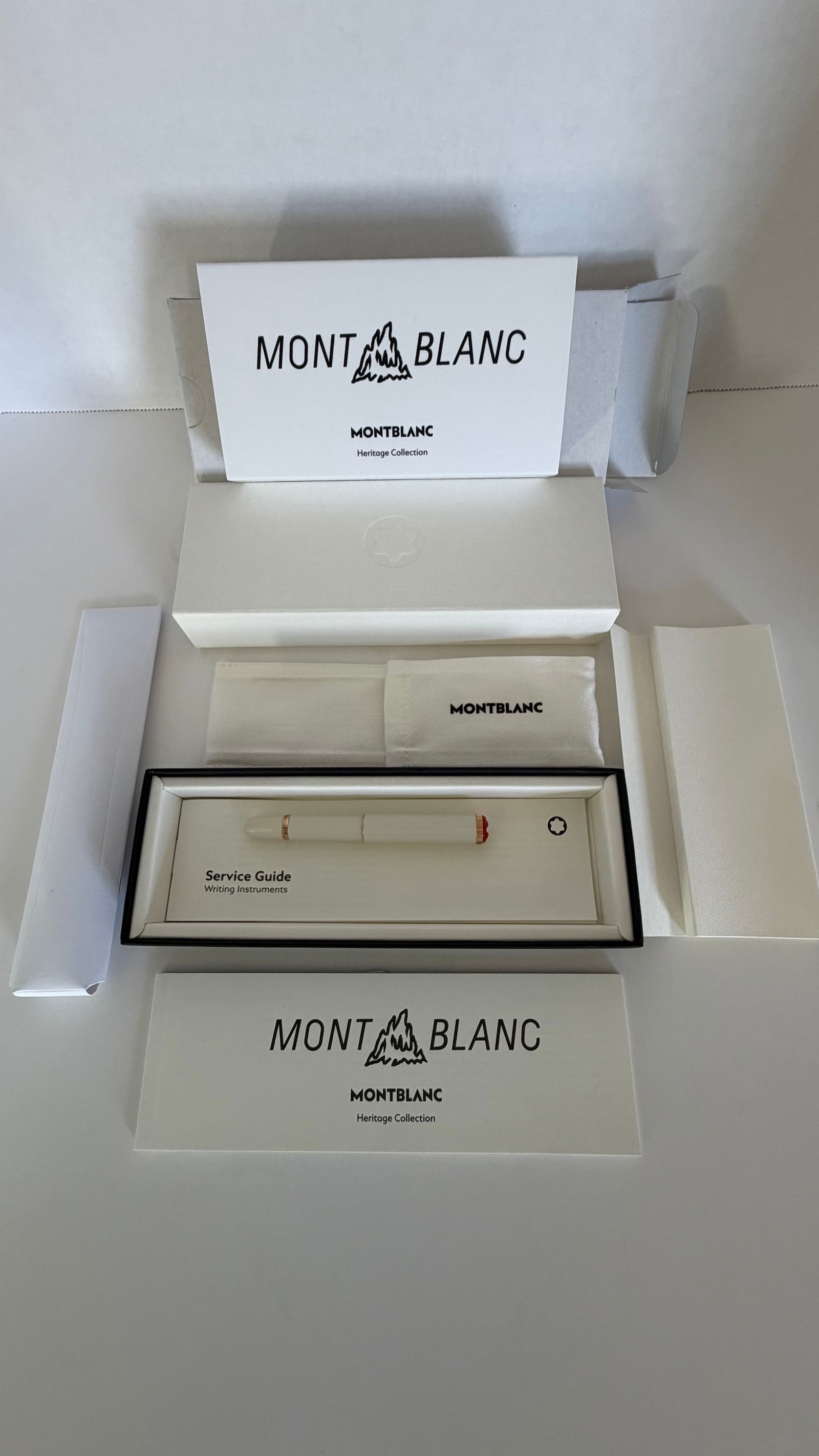 Montblanc Heritage Rouge et Noir "Baby" Collection Rollerball Pen - Limited Edition with Original (1 of 2)