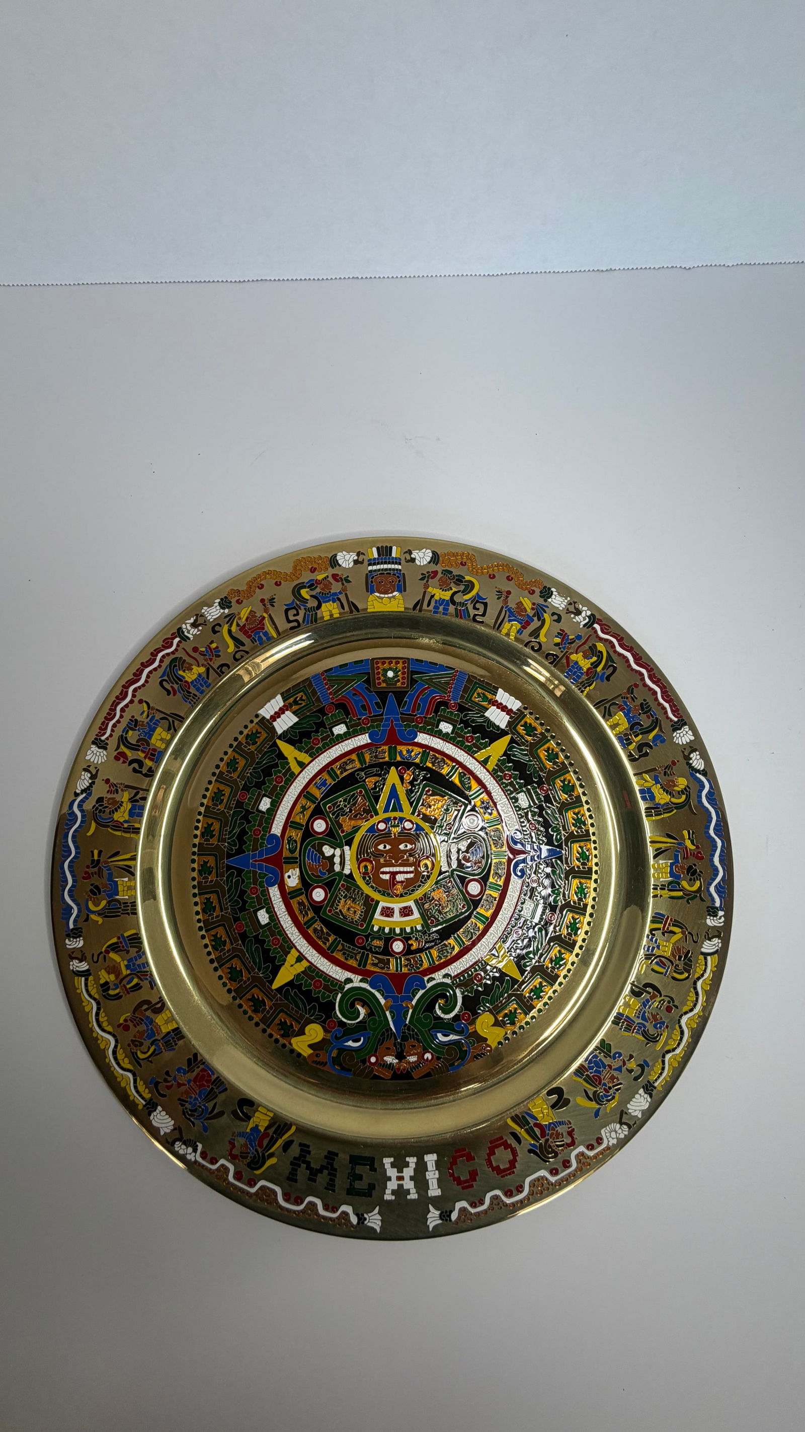 Mexican Aztec Calendar Plate – Wall Décor (1 of 2)