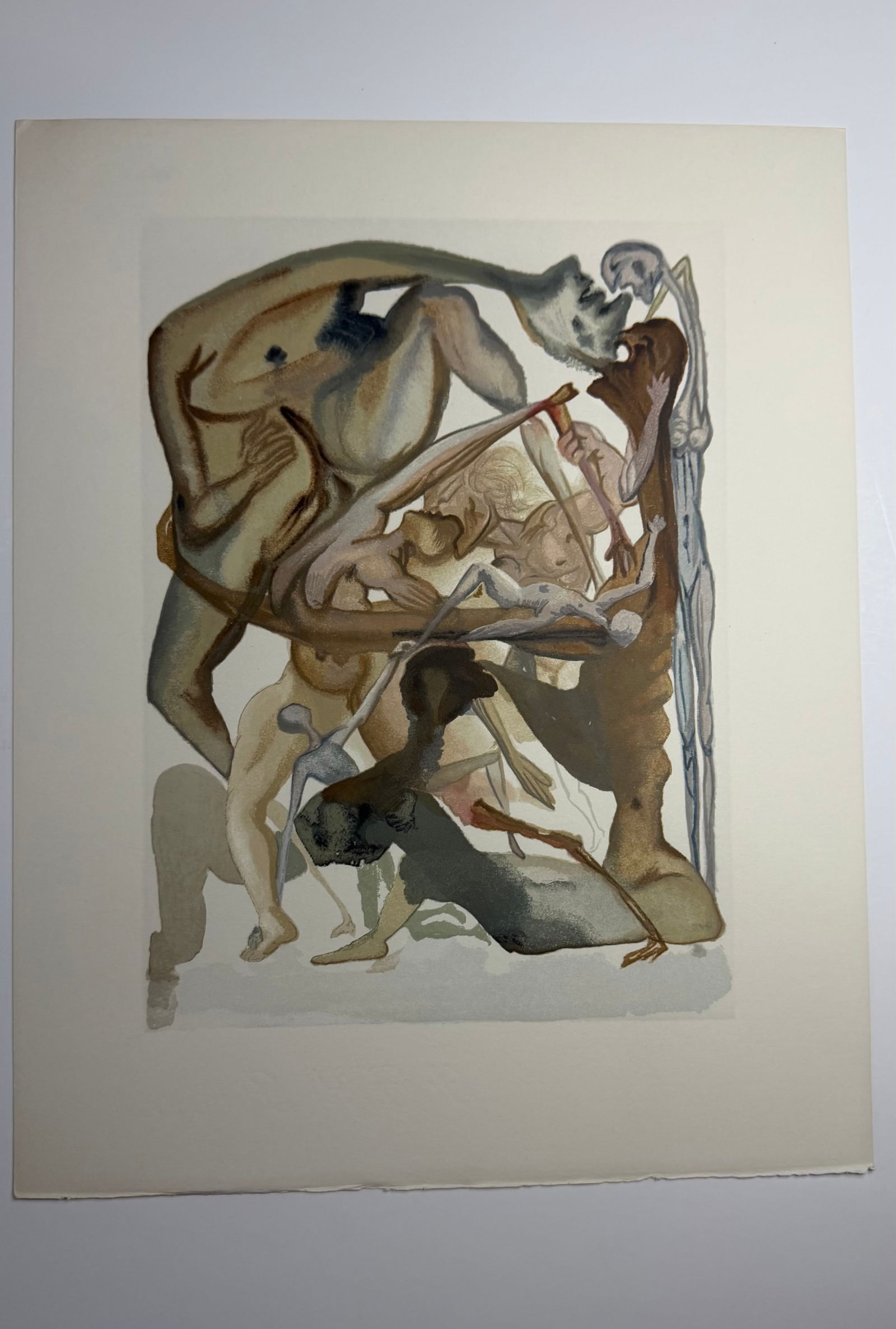 Salvador Dali's Divine Comedy - Inferno 11 (1 of 1)