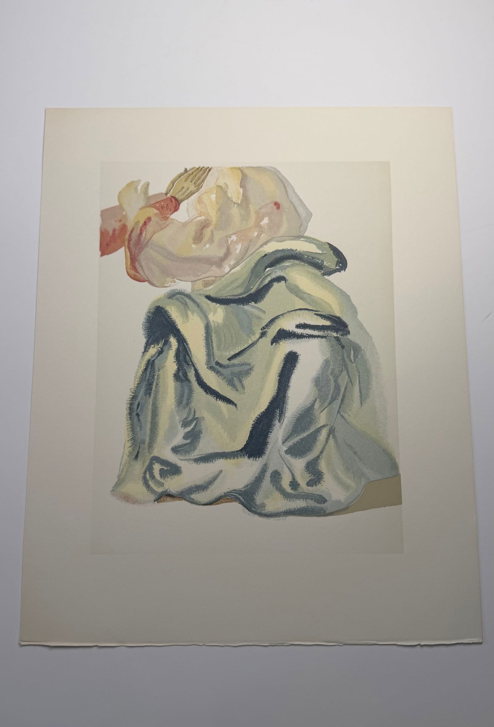 Salvador Dali's Divine Comedy - Paradise 30: Lithograph of Water colour on wood engraving on Rives vellum paper (100% cotton)