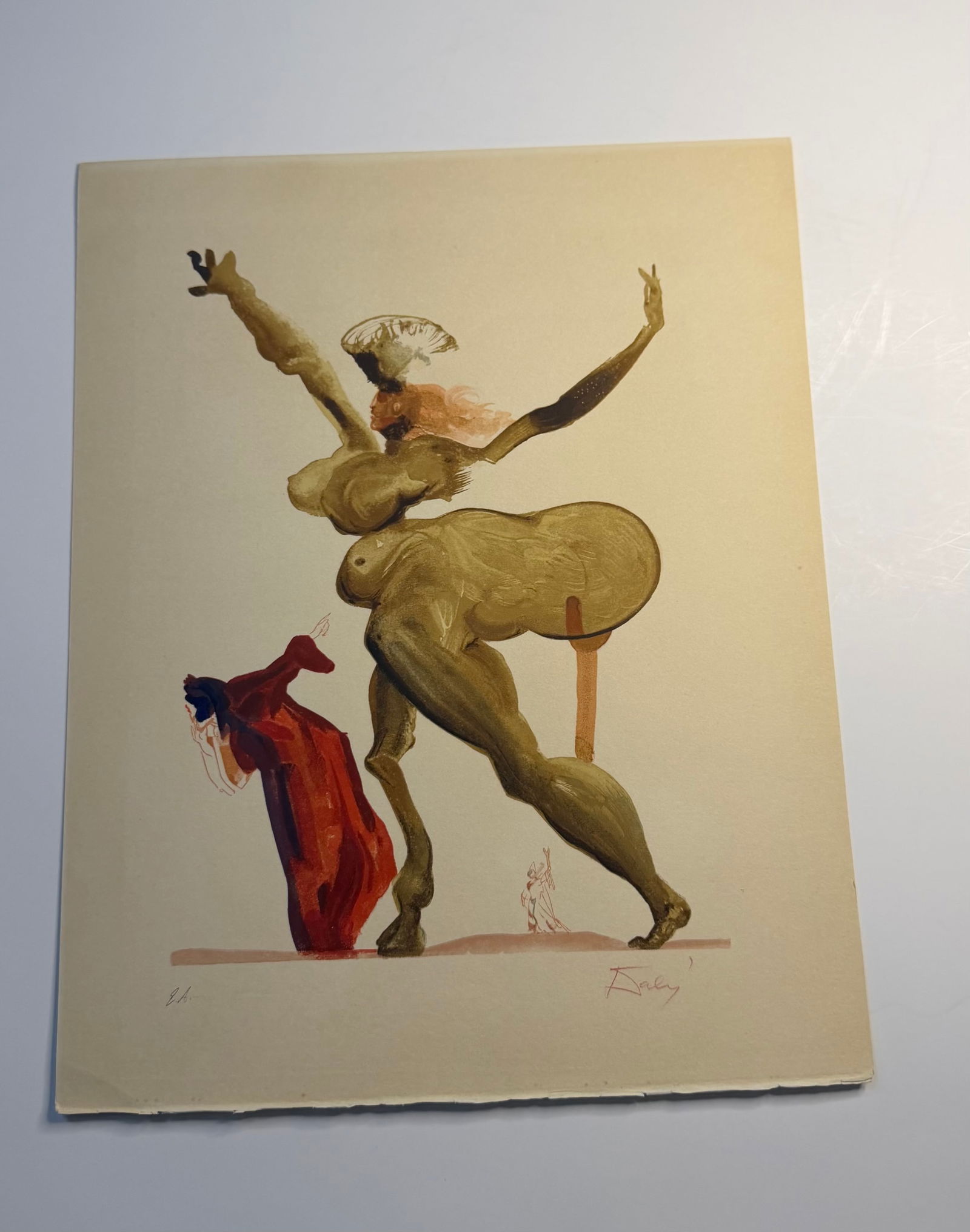 Salvador Dali's Divine Comedy - Inferno 33 SIGNED (1 of 1)