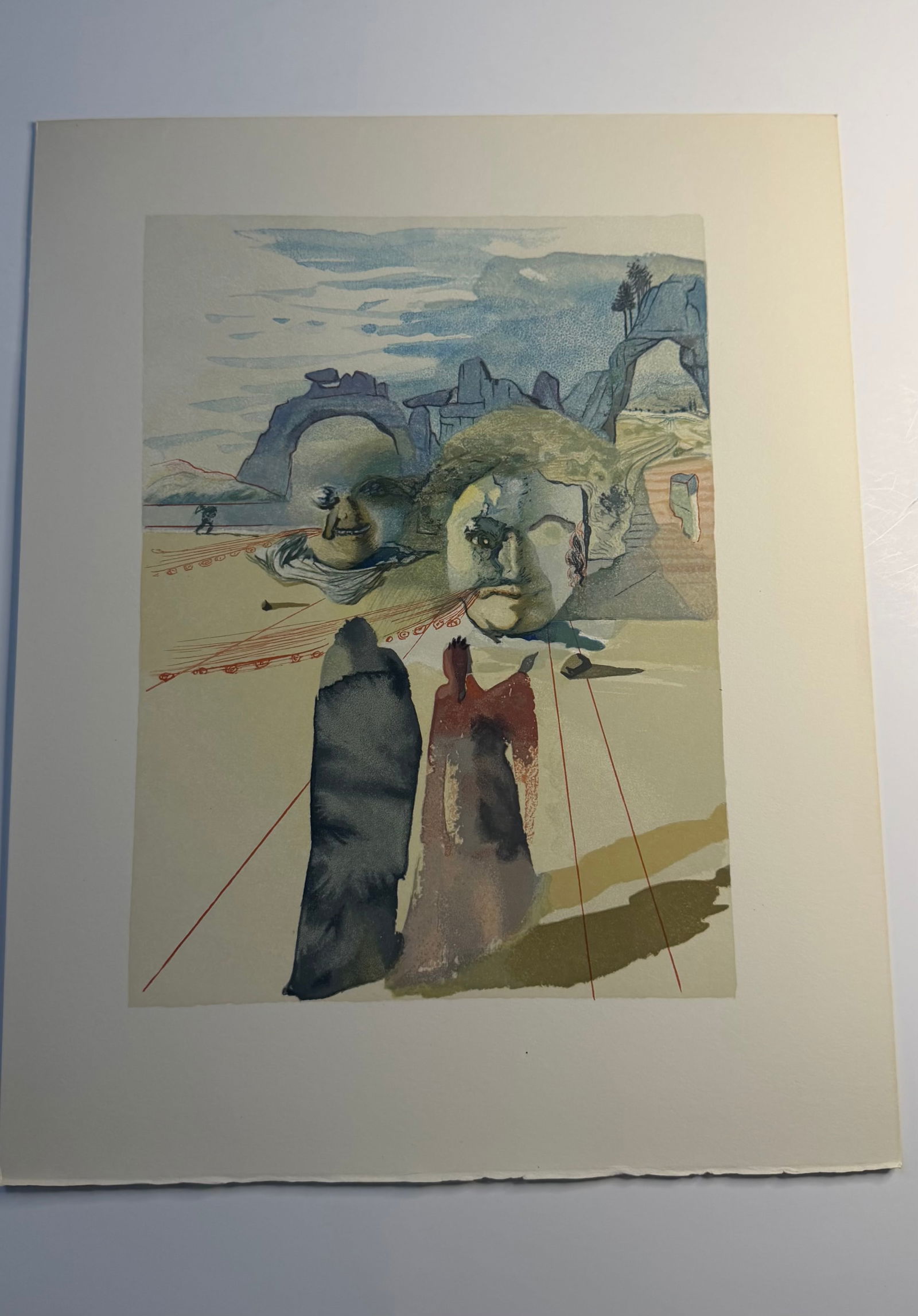 Salvador Dali's Divine Comedy - Purgatory 20 (1 of 1)
