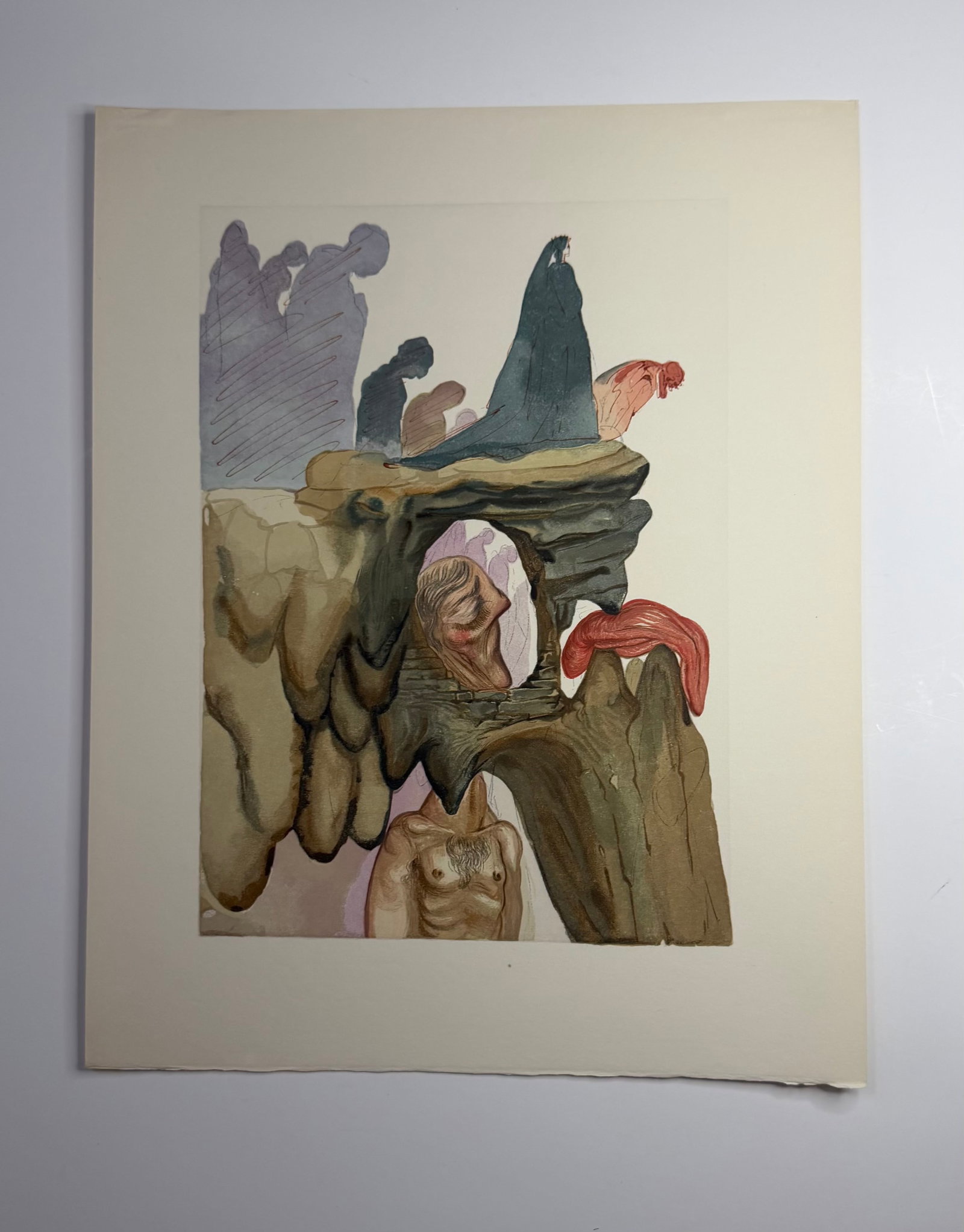 Salvador Dali's Divine Comedy - Inferno 22 (1 of 1)