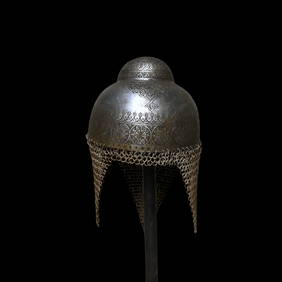 Beautiful Punjabi Sikh Turban helmet Floral engraving Khulah Khud 20 c (1 of 5)