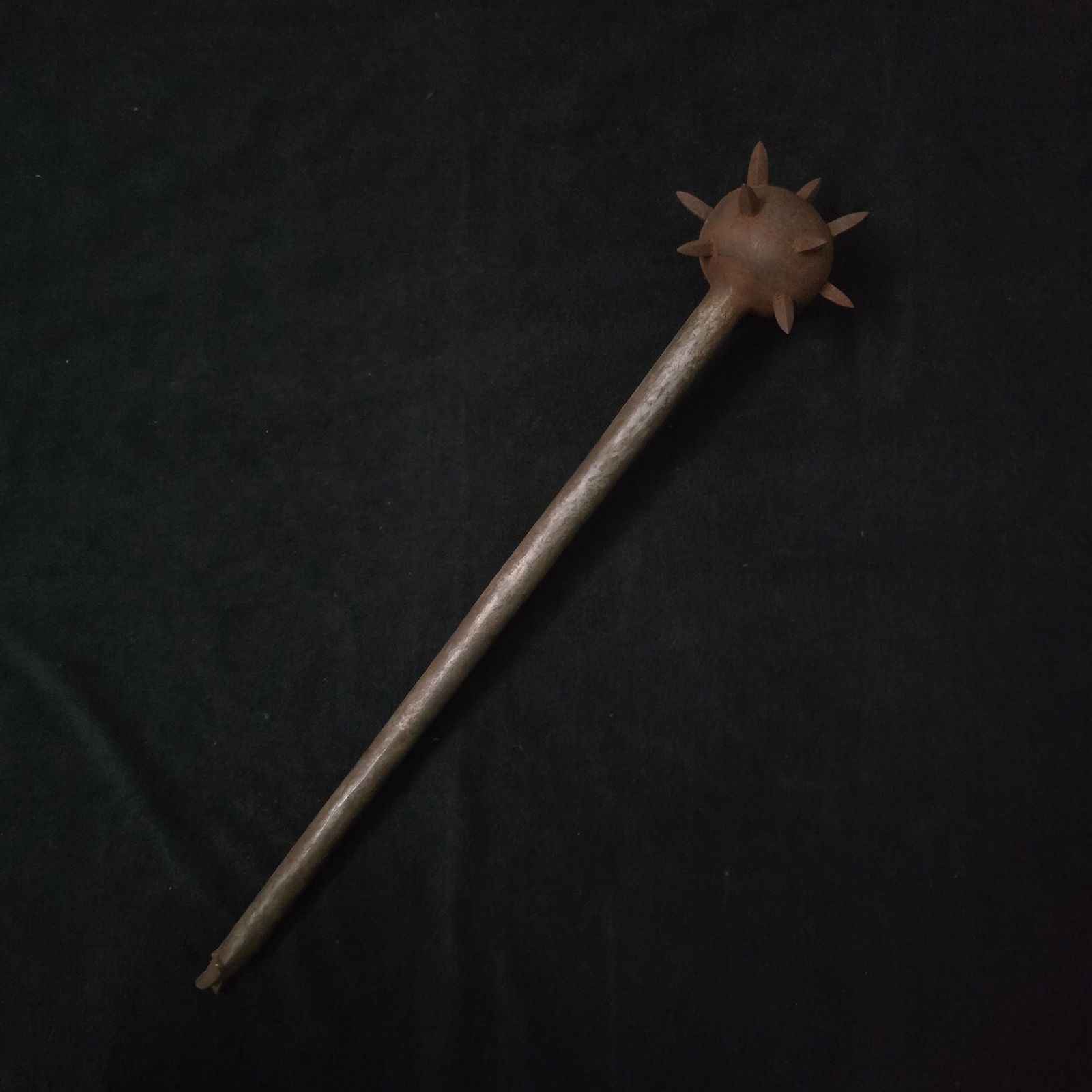 Indo Persian Spiked iron mace gurj (1 of 4)