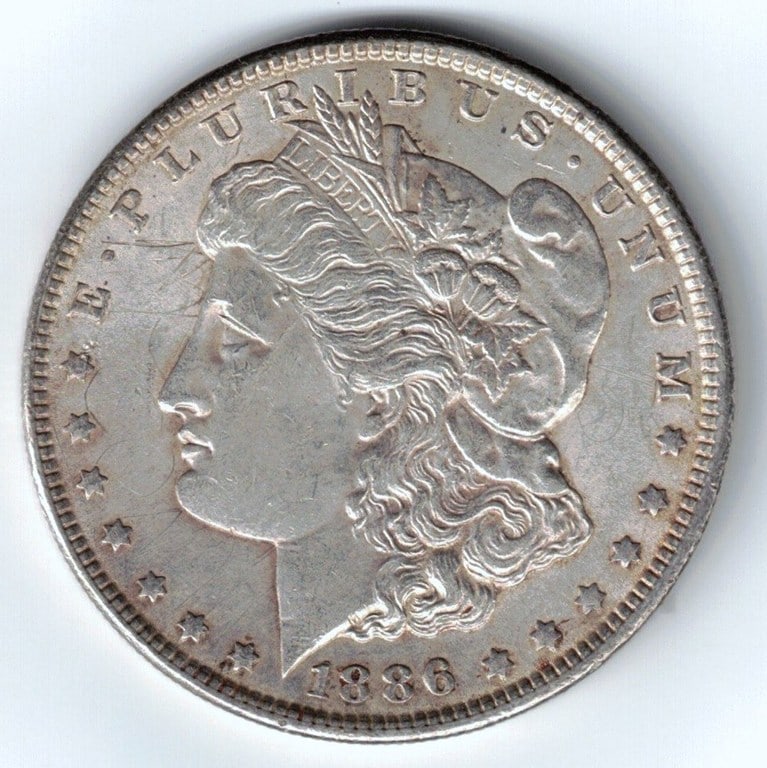 1886 Morgan Silver Dollar: Please read “Terms of Sale” tab for preview, payment, pickup, shipping and other instructions. Lot includes the item(s) described in the title.