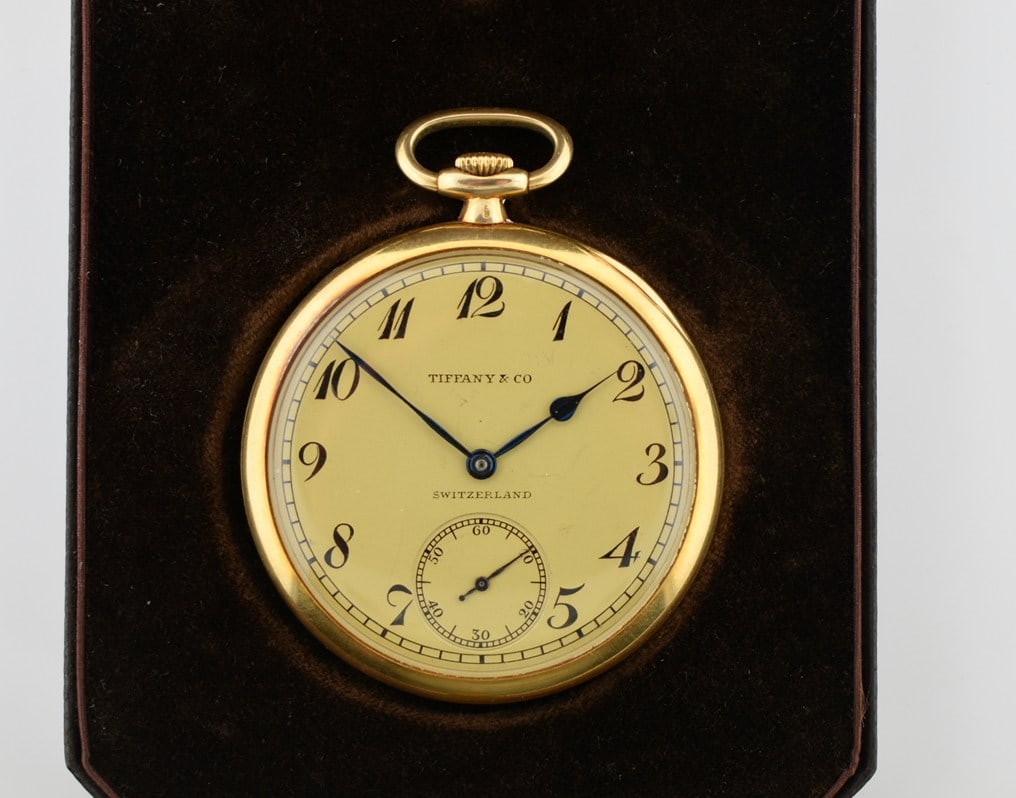 1935-1940 Patek, Philippe & Co. Made for Tiffany & Co 18K Gold Case Pocket Watch, “Extra” (1 of 20)