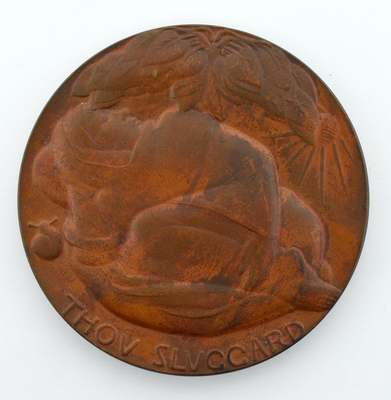 The Society of Medalists 1942 No 25 Janet de Coux “Thou Sluggard – Go to...” 25th  (1 of 7)