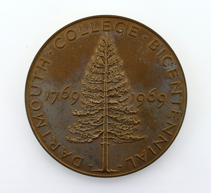 US Mint Philidelphia 1769-1969 Rudolph Ruzicka, Dartmouth College Bicentennial Bronze Medal: Please read “Auction Details” / “Terms of Sale” for preview, payment, pickup, shipping and other instructions. Lot includes the item(s) described in the title.