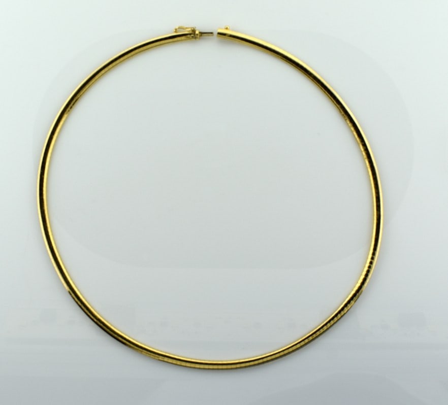 14K Gold 16” Collar Necklace (1 of 5)