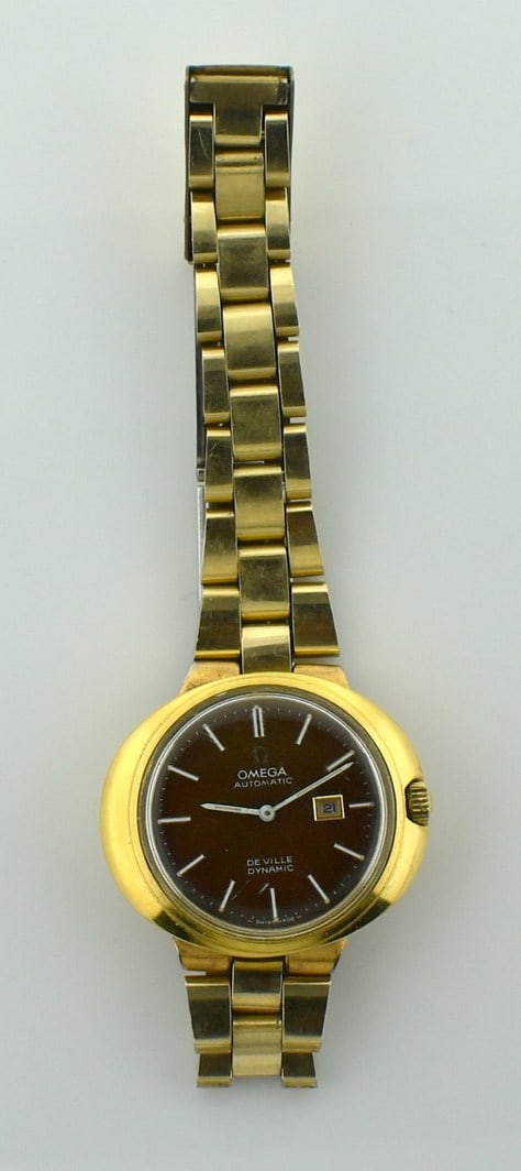 Vintage Omega Automatic Ladies Deville Dynamic Wristwatch with Date (1 of 8)