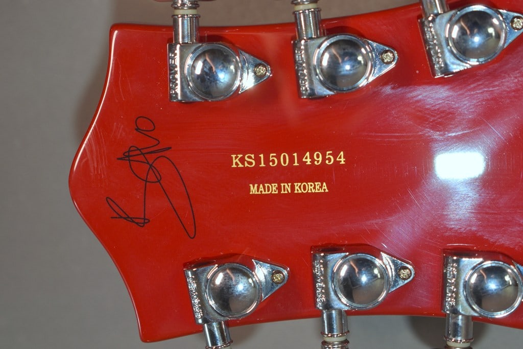 2015 Gretsch G5623 Electromatic Center-Block Bono Signature Guitar Red Finish, w/ Gretsch Hard Case - 19
