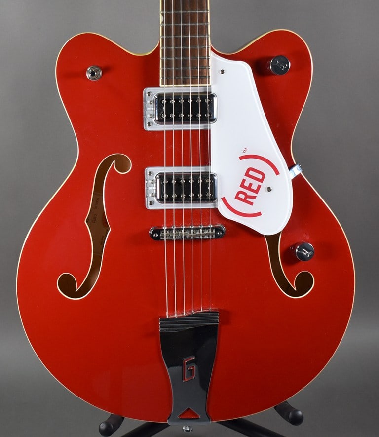 2015 Gretsch G5623 Electromatic Center-Block Bono Signature Guitar Red Finish, w/ Gretsch Hard Case - 2