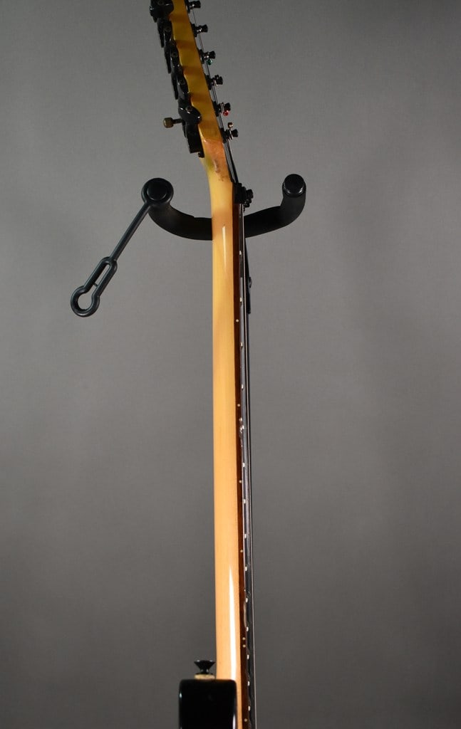 Vintage 1990 Washburn KC-70V Electric Guitar with Woodstone Red Marble Finish, Gig Bag - 8