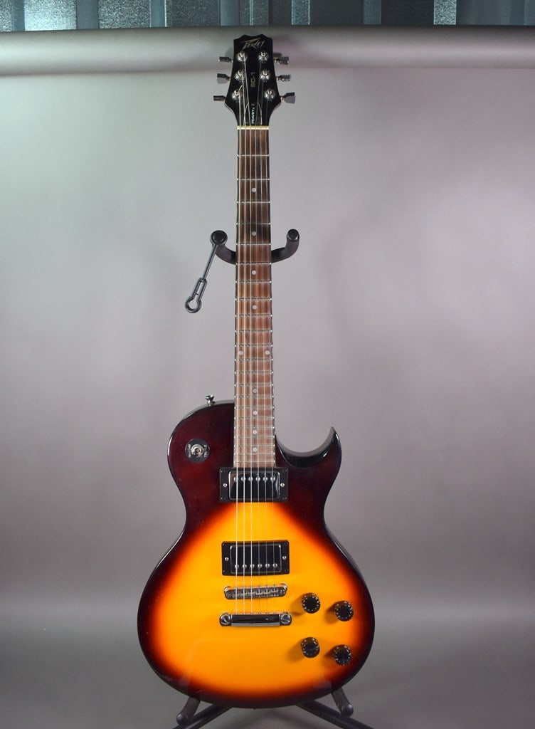 2010 Peavey SC-1 Les Paul Style Electric Guitar in Sunburst Finish (1 of 13)