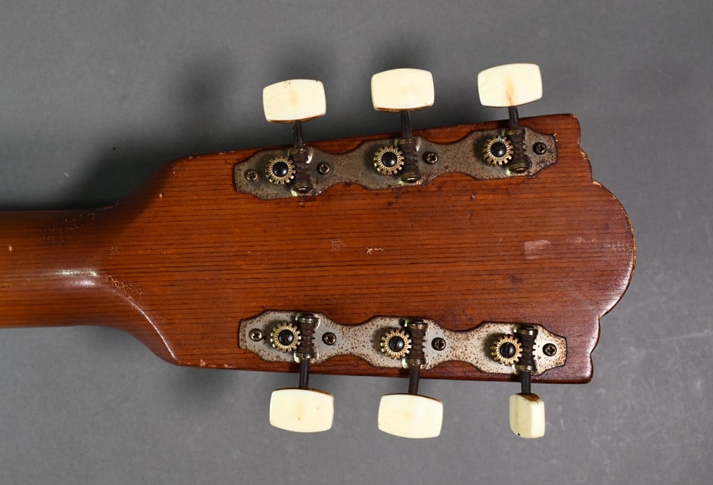 Vintage 1961 Framus Texan Model 5/196L Acoustic Guitar, Signed by Richard Muller, W. Germany - 12