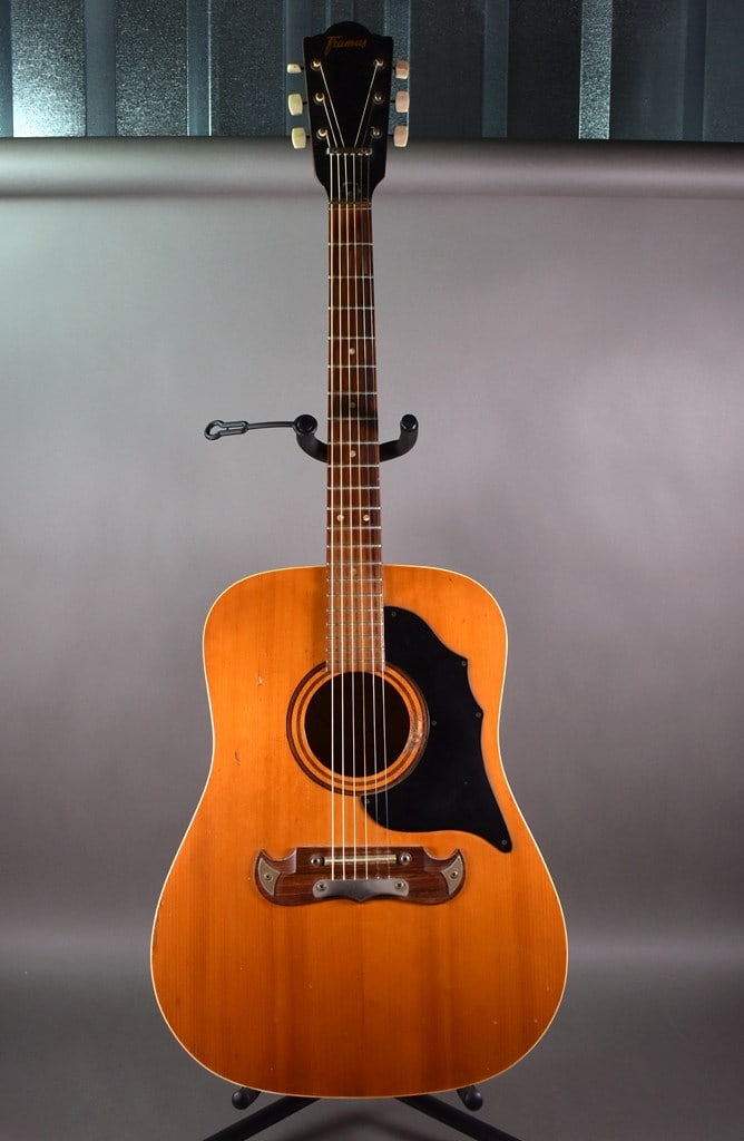 Vintage 1961 Framus Texan Model 5/196L Acoustic Guitar, Signed by Richard Muller, W. Germany (1 of 15)