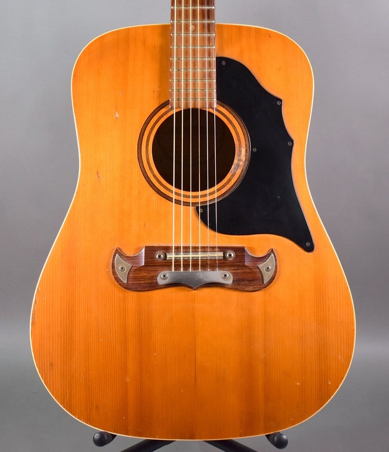 Vintage 1961 Framus Texan Model 5/196L Acoustic Guitar, Signed by Richard Muller, W. Germany - 2