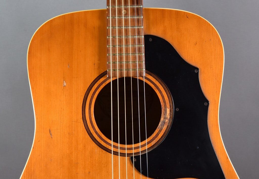 Vintage 1961 Framus Texan Model 5/196L Acoustic Guitar, Signed by Richard Muller, W. Germany - 3