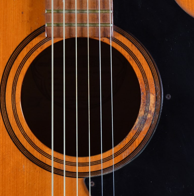 Vintage 1961 Framus Texan Model 5/196L Acoustic Guitar, Signed by Richard Muller, W. Germany - 4