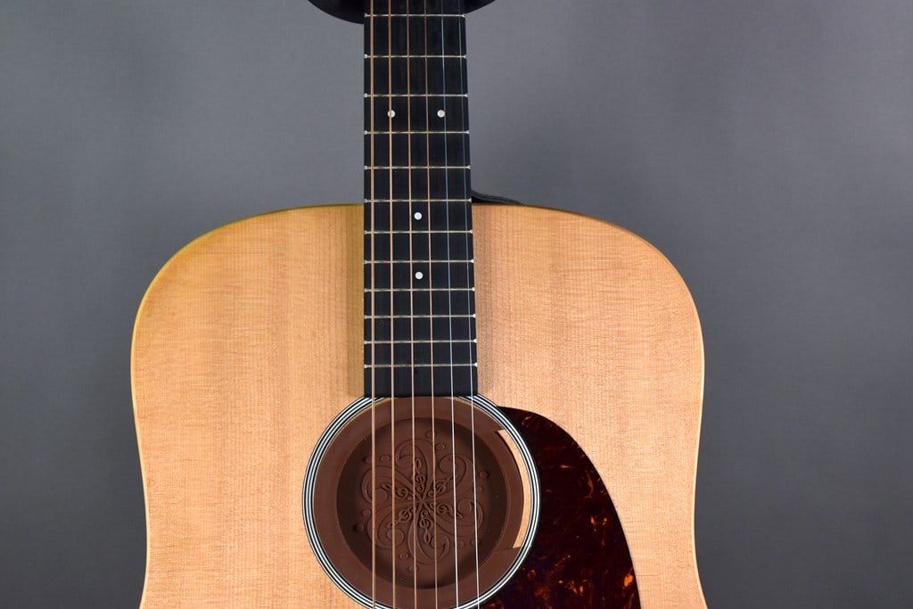 2018 Martin Custom DX1AE Mahogany Acoustic-Electric Dreadnought Guitar with Soundhole Cover - 4